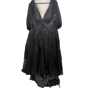 Formal  Plus Size Gown with Stars